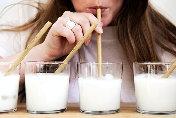 Drinking From Organic Straw